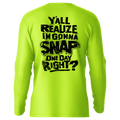 Snap - Hi-Visibility UPF 50 Long Sleeve Sun Shirt