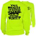 Snap - Long Sleeve Hi-Vis T-Shirt