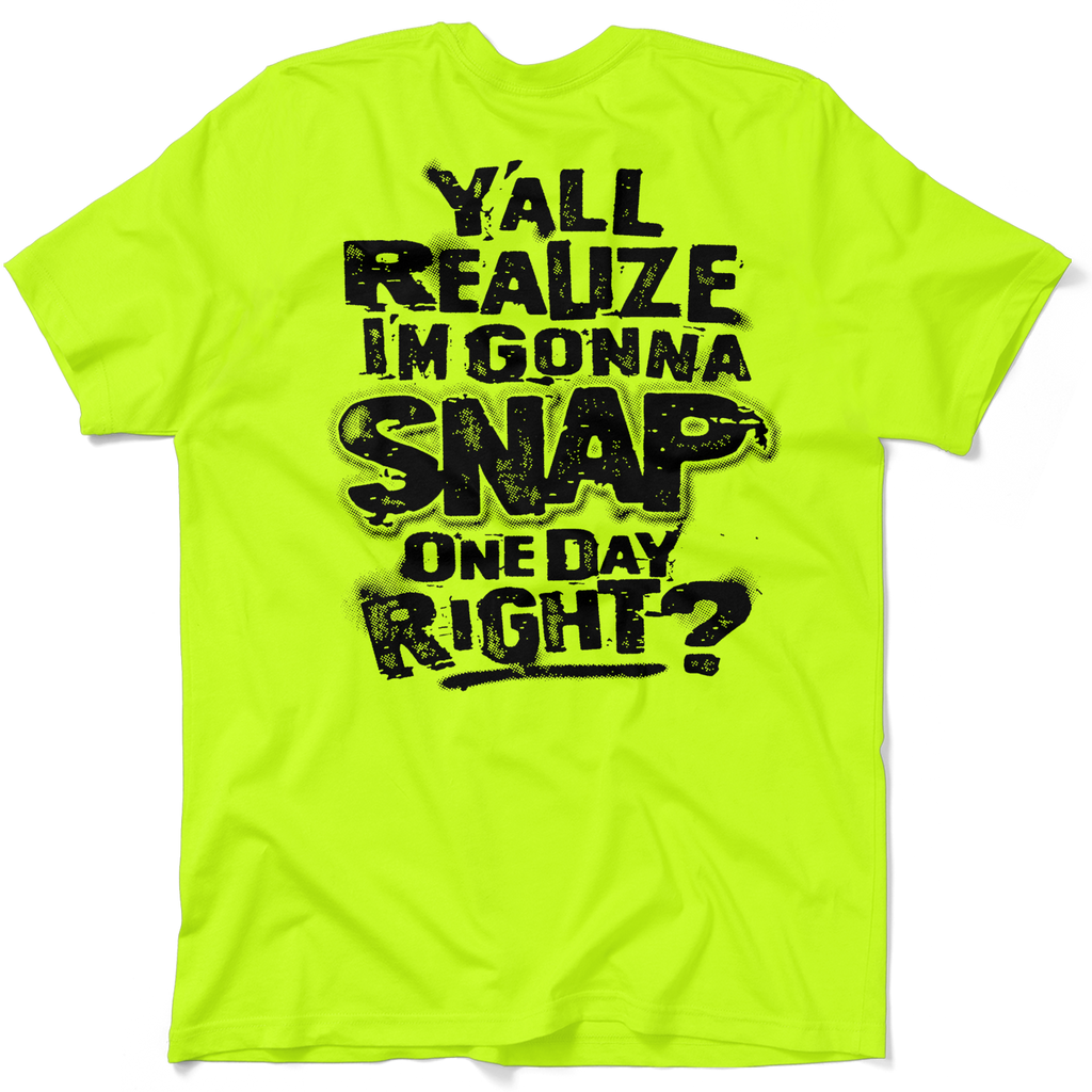 Snap - Safety Yellow T-Shirt