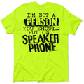 Speaker Phone - Hi-Vis Work Shirt