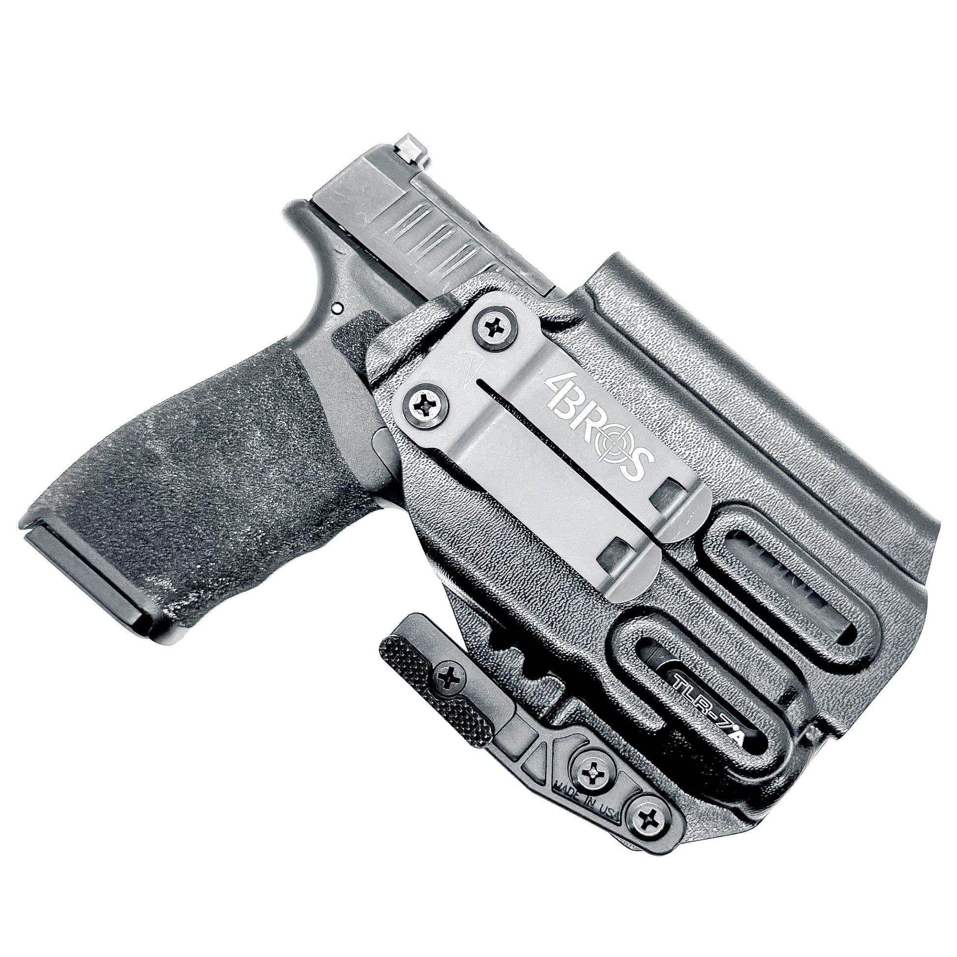 Springfield Hellcat Pro with TLR-7 X & A IWB Holster
