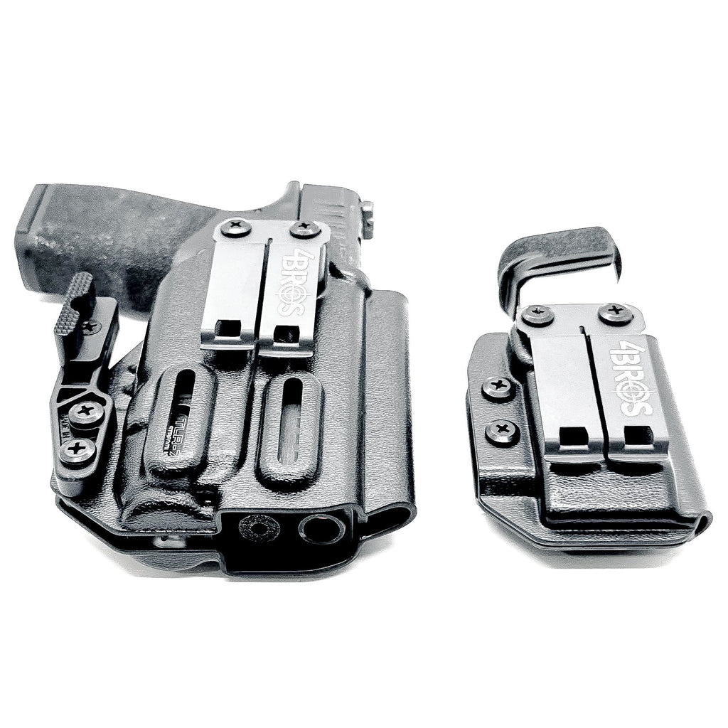 Springfield Hellcat Pro & TLR-7 X/A IWB RH Holster with Magazine Carrier Combo