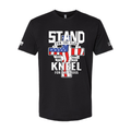 Stand For The Flag, Kneel For The Cross T-Shirt