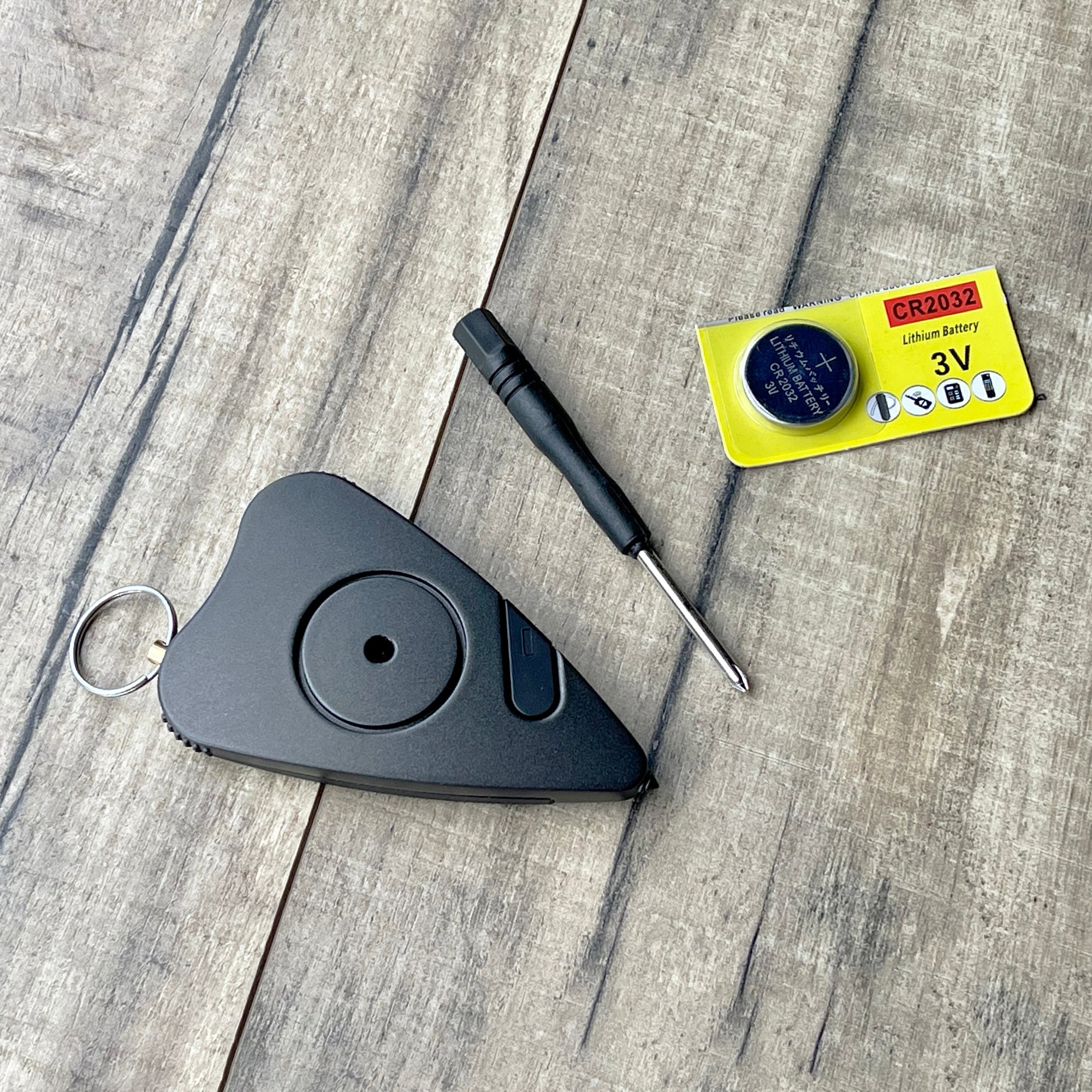 Stinger Stay Away Personal Safety Alarm Keychain Emergency Tool: Siren Alarm, Seat Belt Cutter, Glass Breaker (Peony)