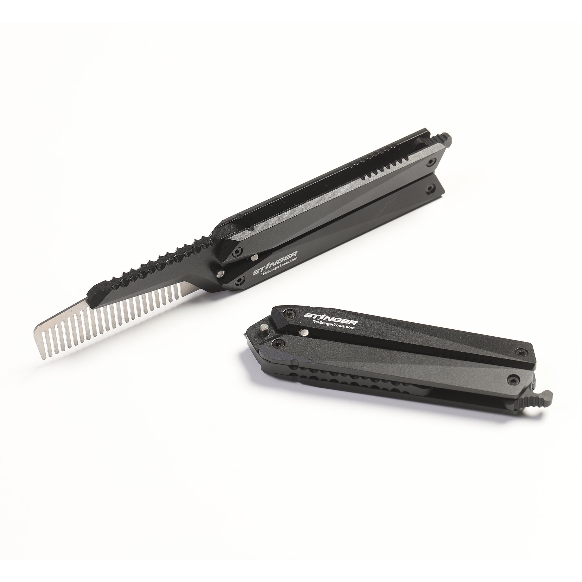 Comb: Stinger Butterfly Comb, Hair Comb, Beard Comb, Grooming Comb, EDC