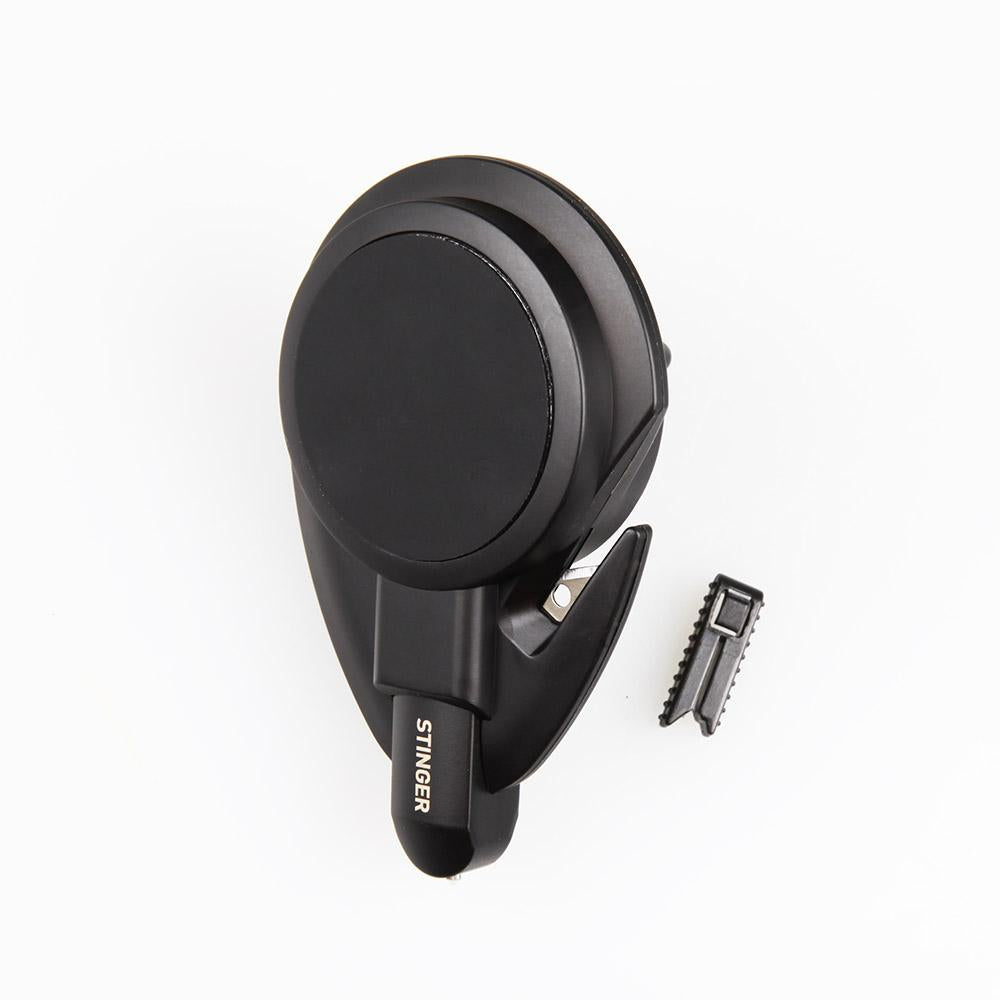 Stinger Car Vent Mount Magnetic Phone Holder Emergency Tool (Black)