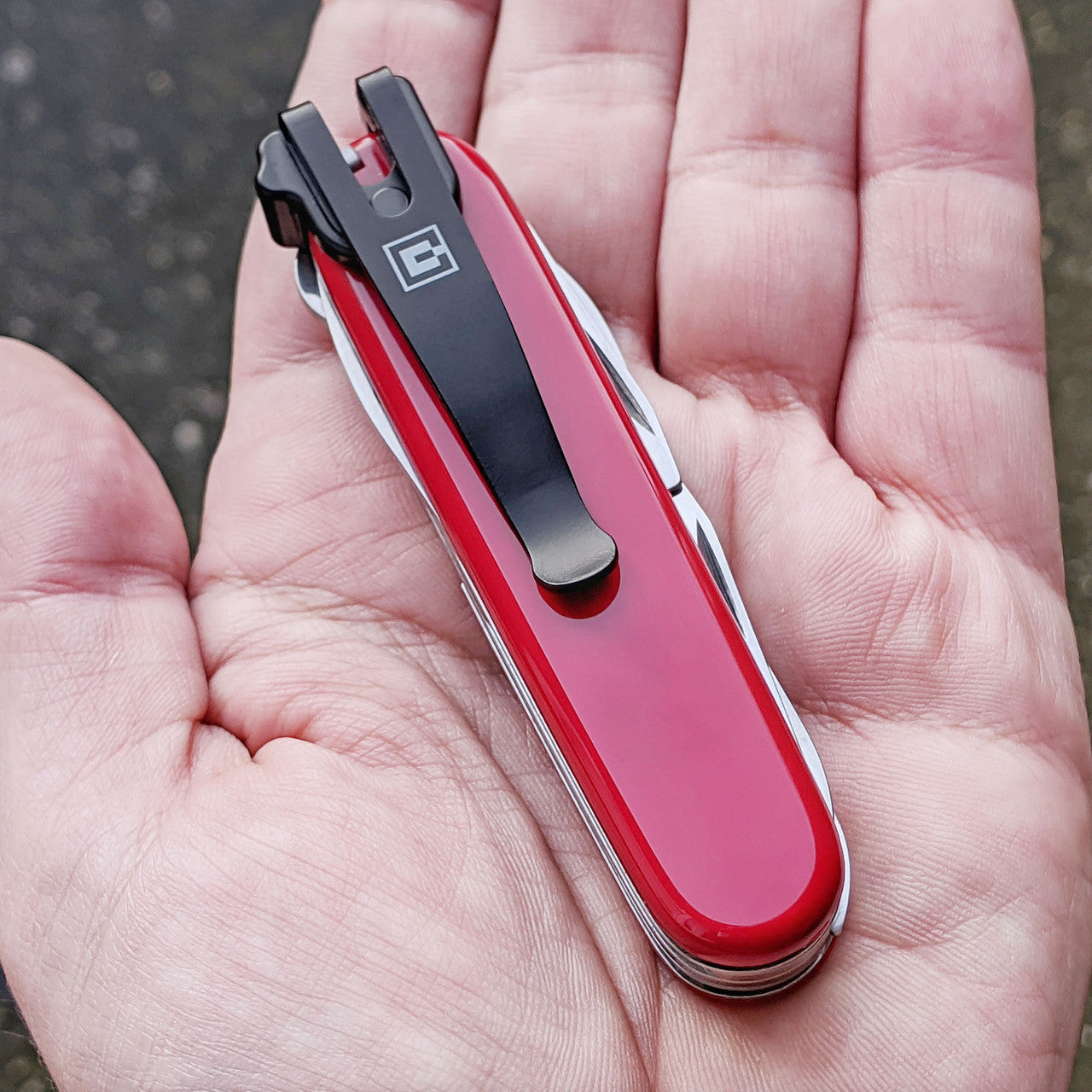 SwissQlip - Swiss Army Knife Pocket Clip