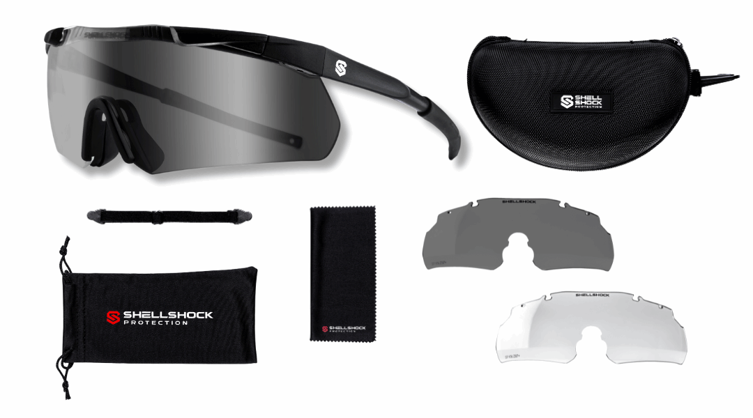 SWITCH™ Z87+ Ballistic Glasses - Changeable Lens