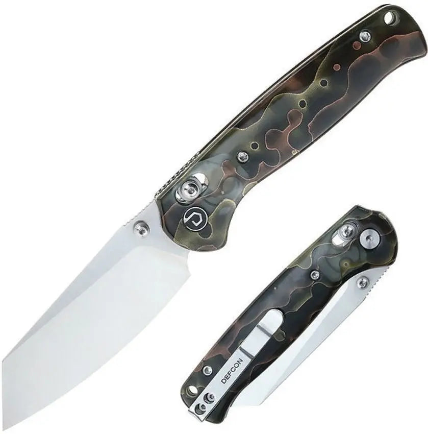 Defcon Artifact Black/Copper Resin Axis Lock Folding Knife