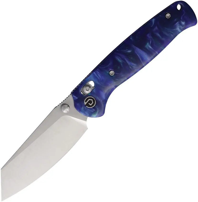 Defcon Artifact Blue Resin Axis Lock Folding Knife