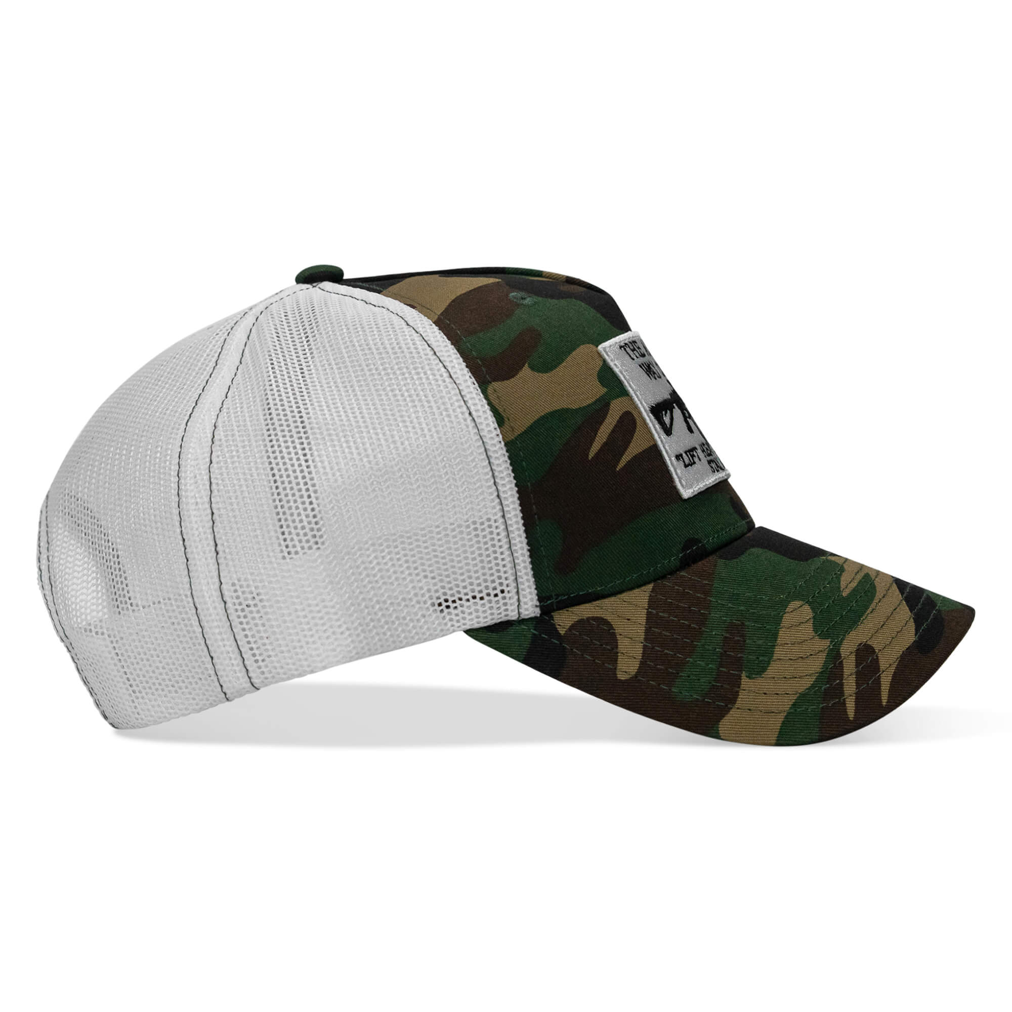 American Way Of Life White Patch Snapback Hat