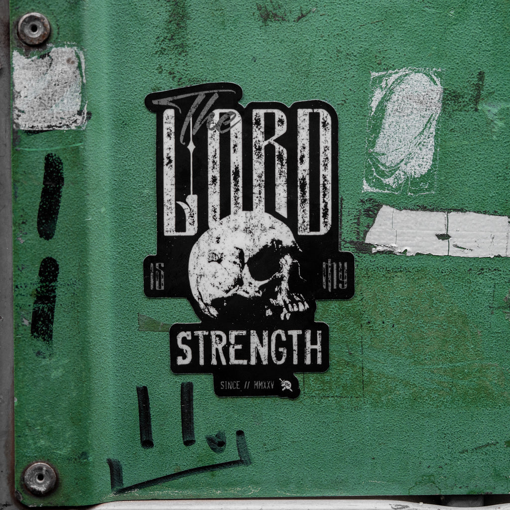 The Lord Is My Strength Decal