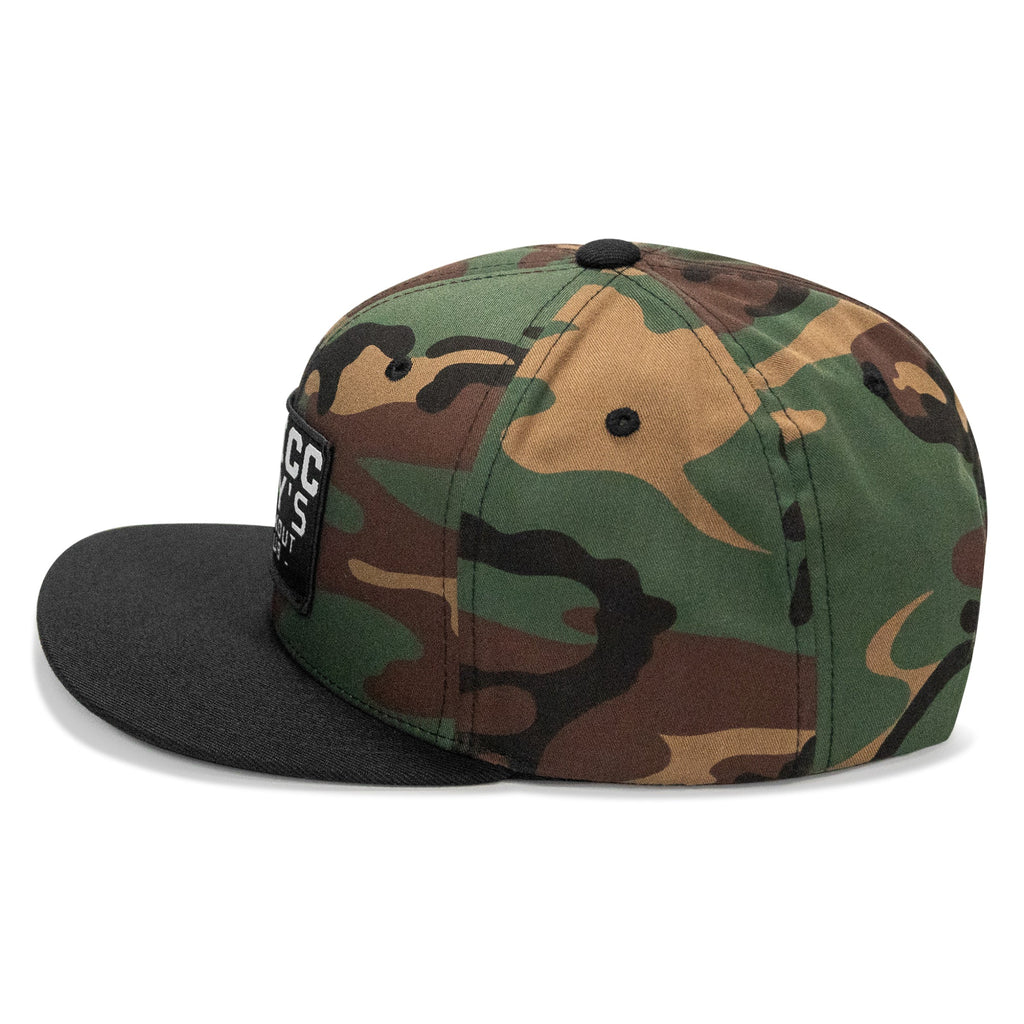 Thicc Boys Workout Club Patch Flatbill Snapback Hat