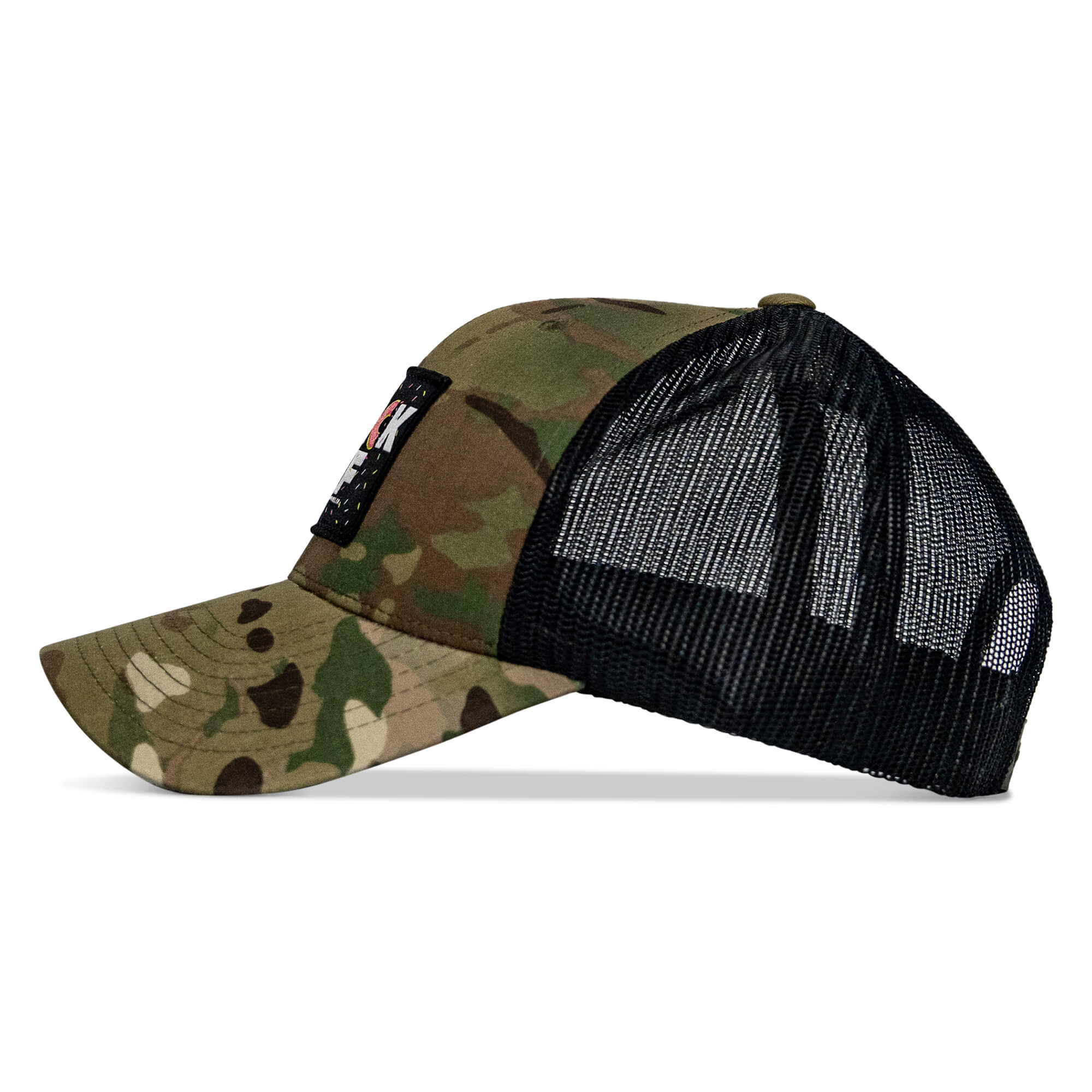 THICK AF DONUT EDITION PATCH MID-PROFILE MESH SNAPBACK Hat