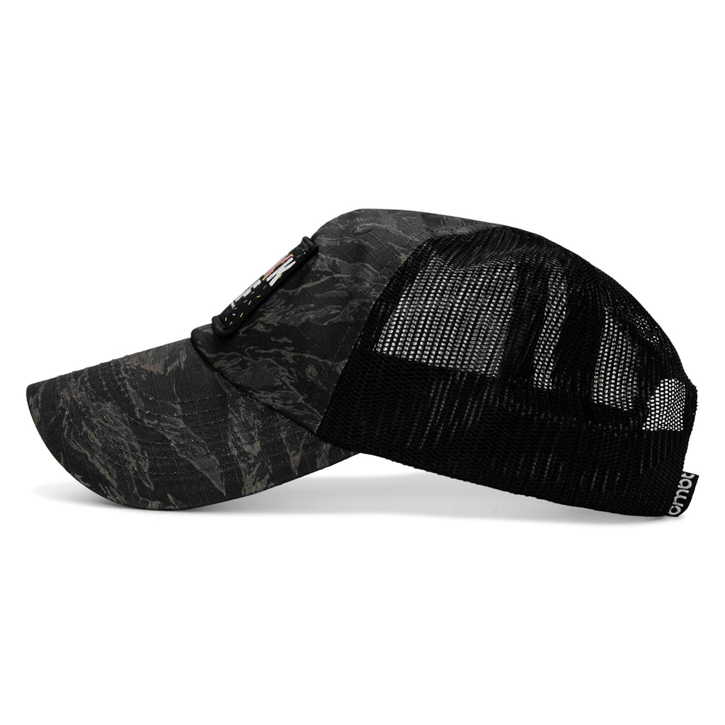 THICK AF Donut Edition Patch. Tactical Ripstop Mesh Snapback Hat