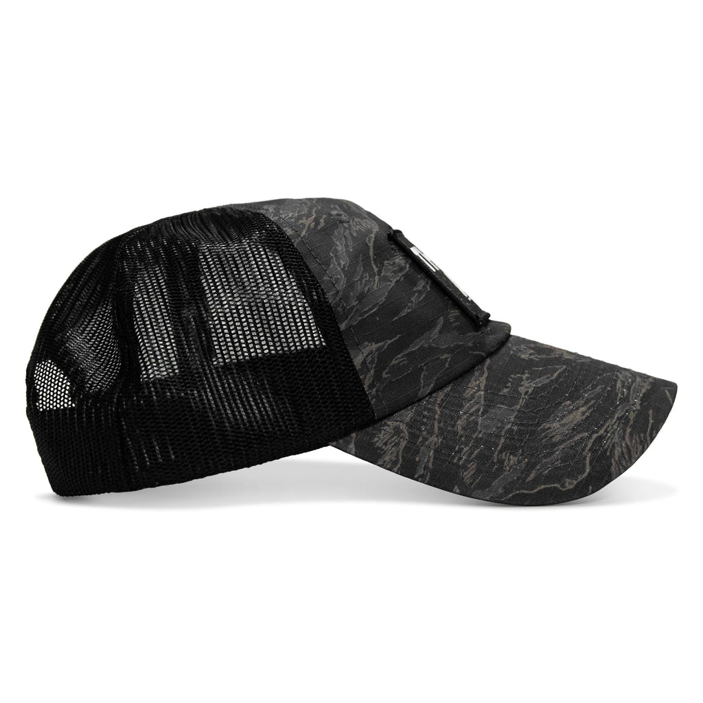THICK AF Donut Edition Patch. Tactical Ripstop Mesh Snapback Hat