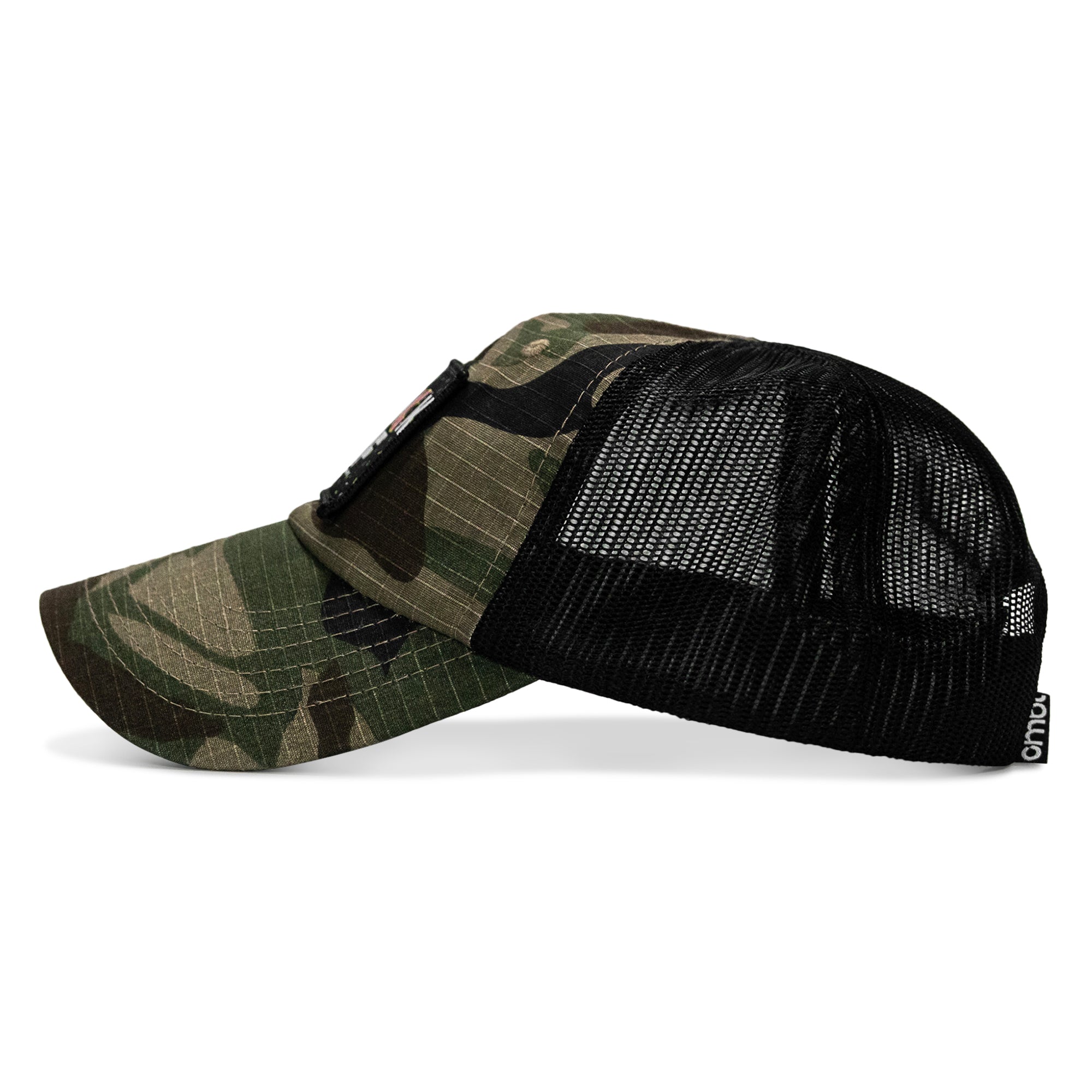 THICK AF Donut Edition Patch. Tactical Ripstop Mesh Snapback Hat