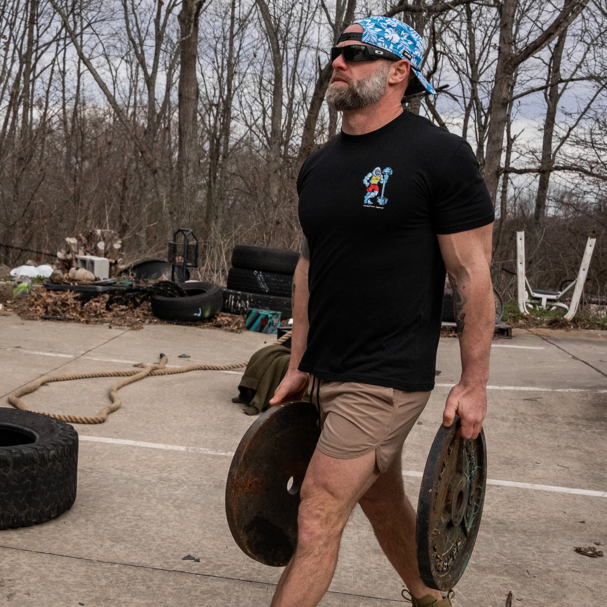 Thick Boys Lifting Club Yeti Men's T-Shirt