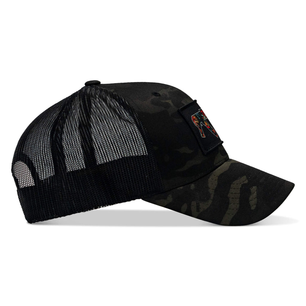 Tropical AK Patch Snapback Hat