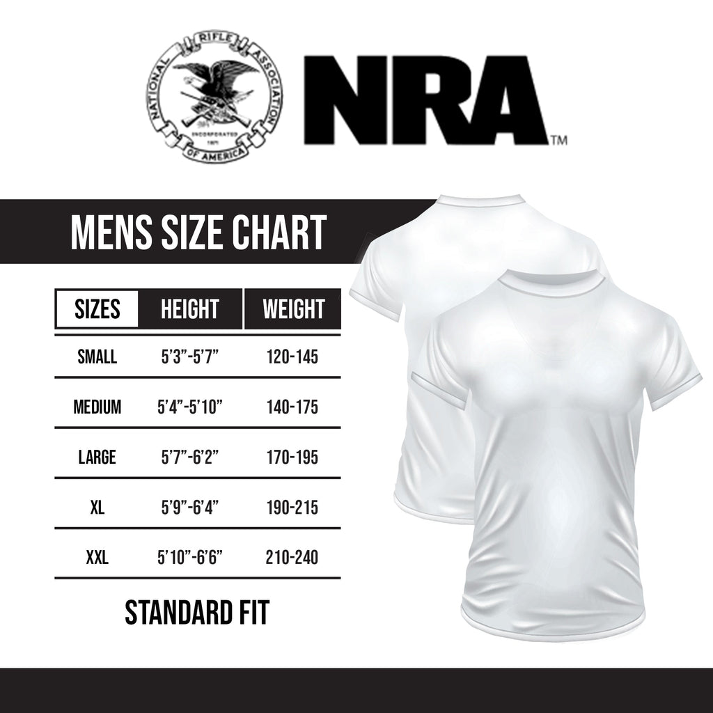 NRA® Women's NRA Live Free Eagle Premium Tee in Black