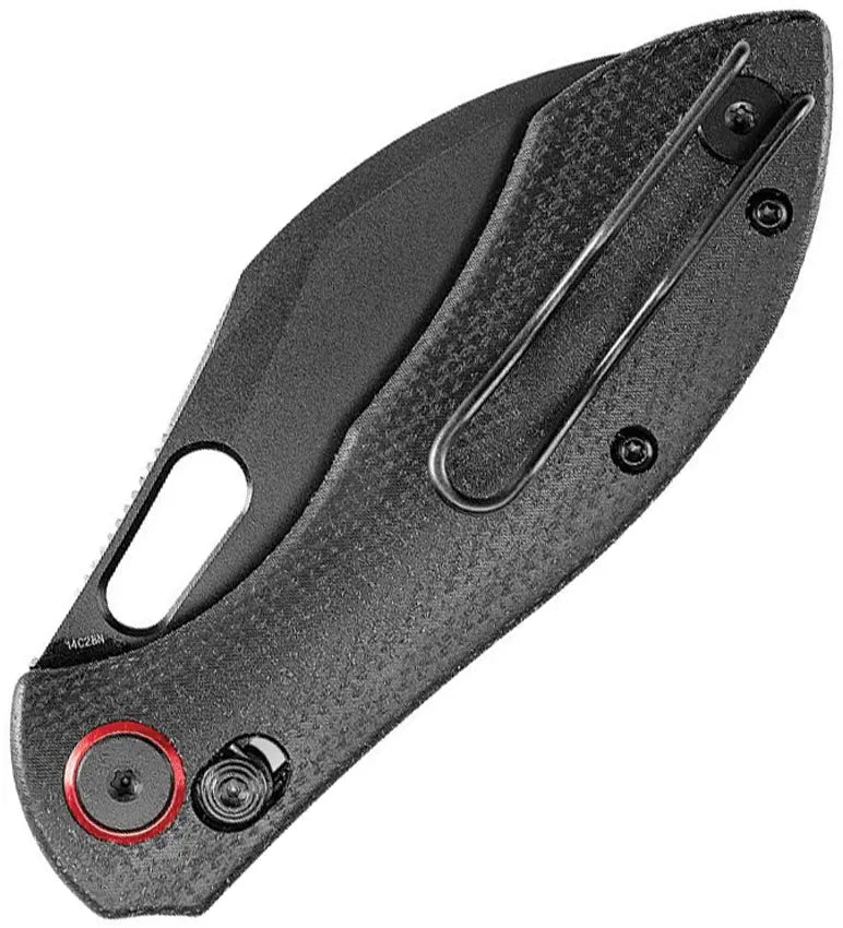 Trivisa Batwing Black Crossbar Lock Folding Knife