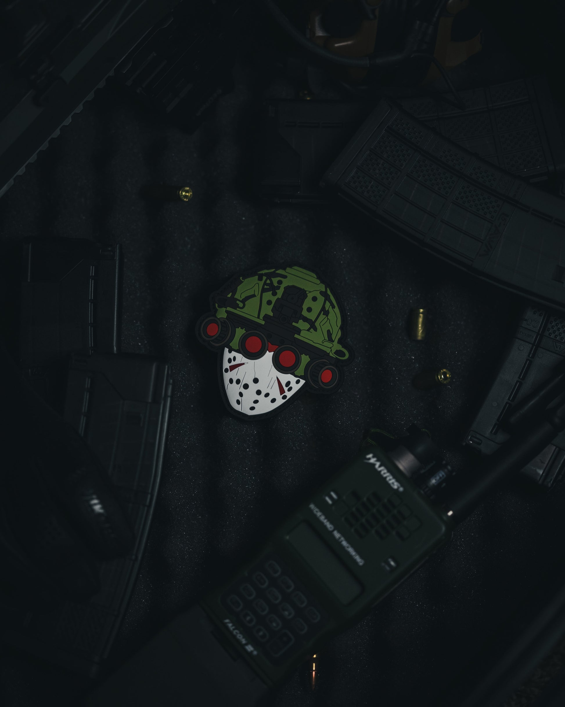 Jason V1 - 4"x 4" PVC Velcro Morale Patch