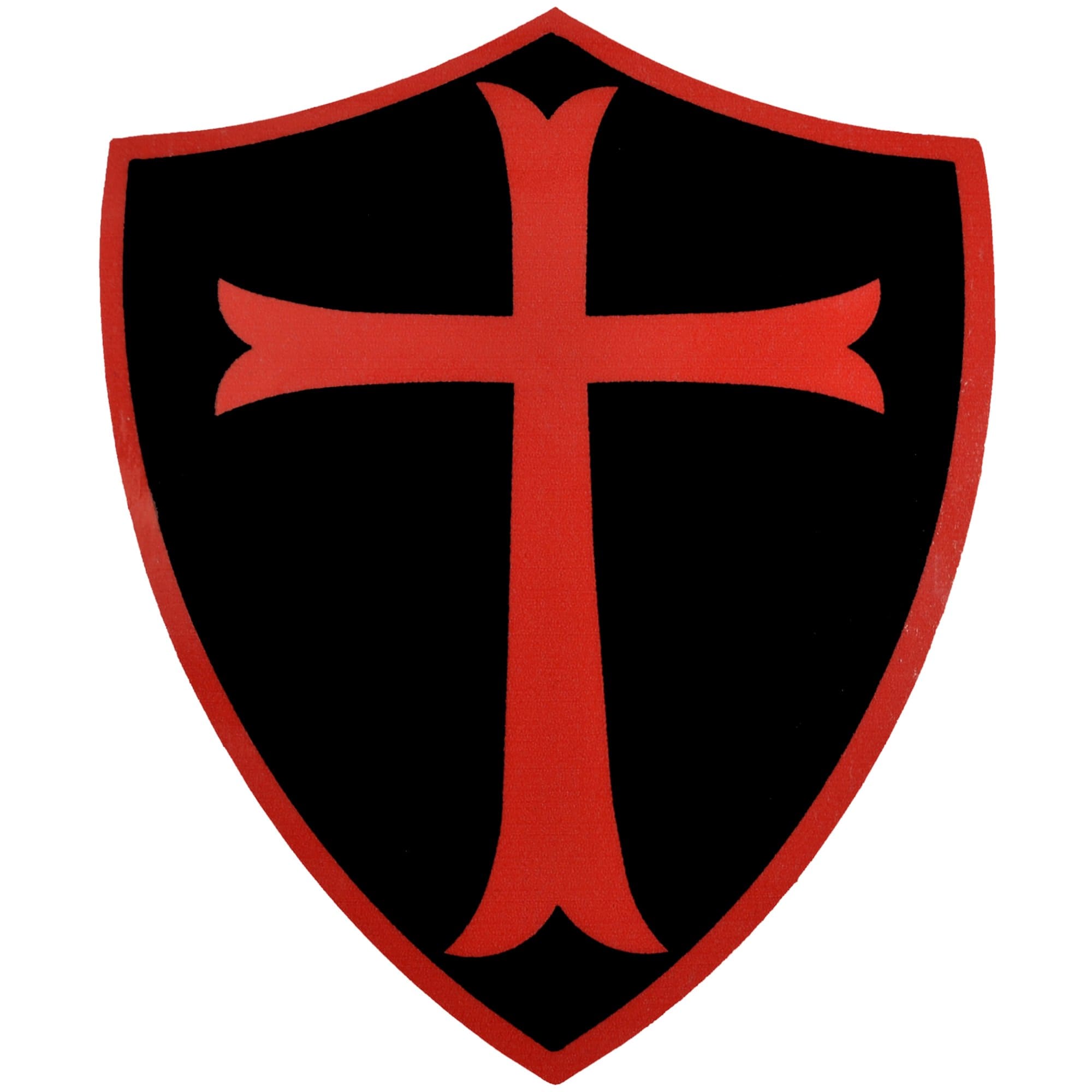Knights Templar Cross - 4x3 inch Sticker