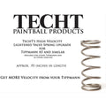 High Velocity Lightened Valve Spring Upgrade for Tippmanns - 1" Length
