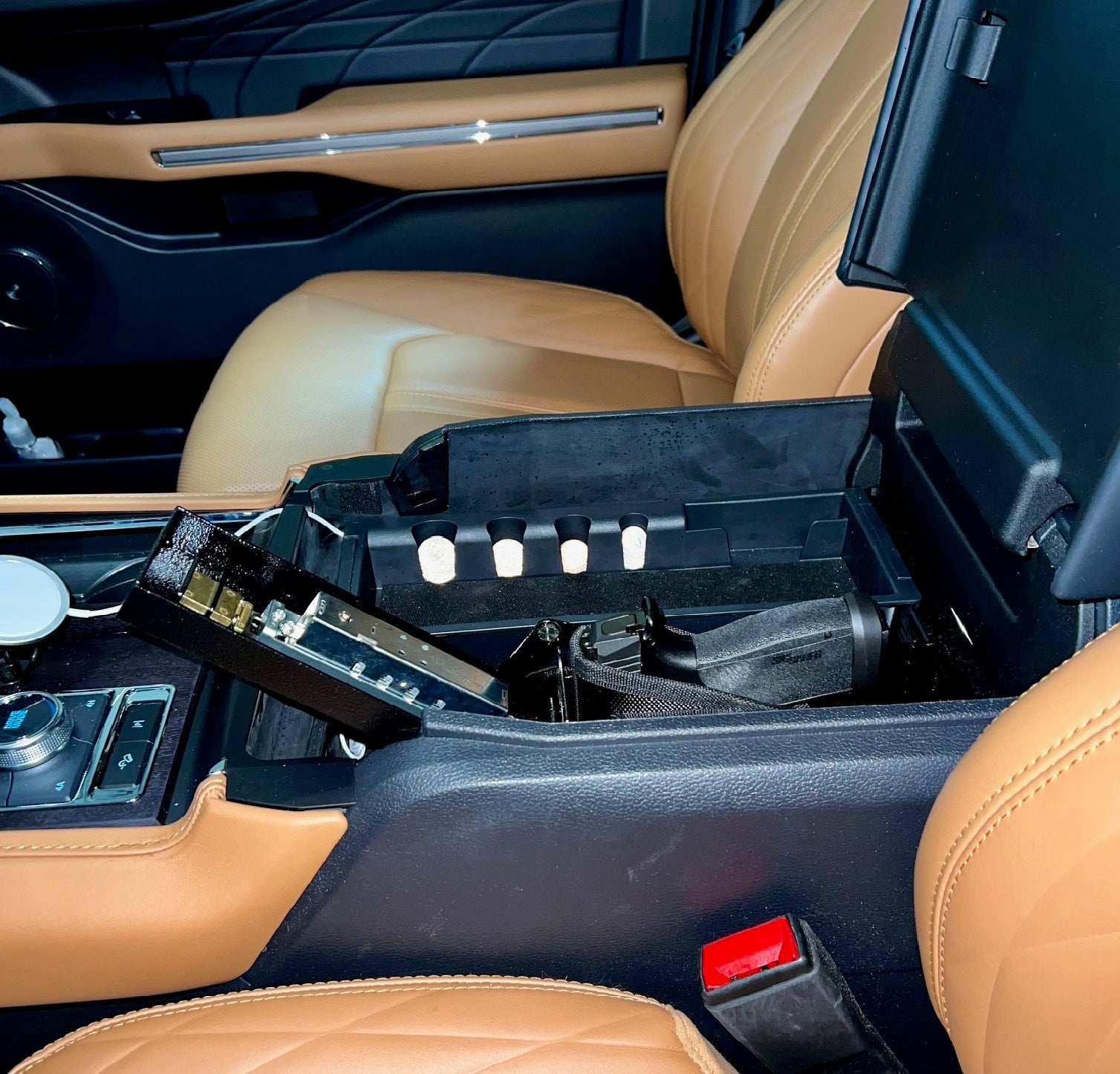 Titan Compact Gun Safe Bundle "Quick Access Vehicle Handgun Safe"