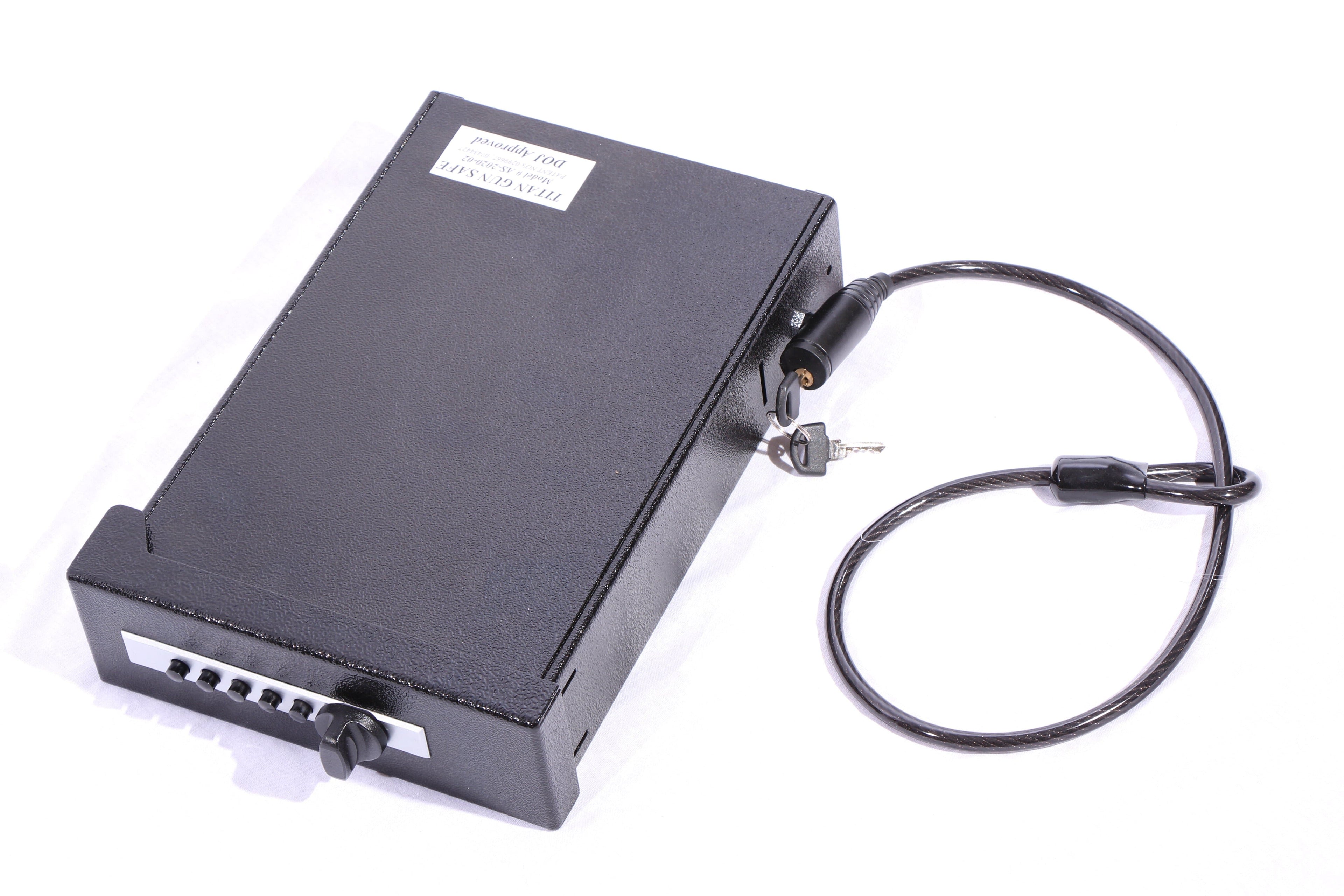 Titan Cable Lock® – Portable Security Accessory for Titan Gun Safes