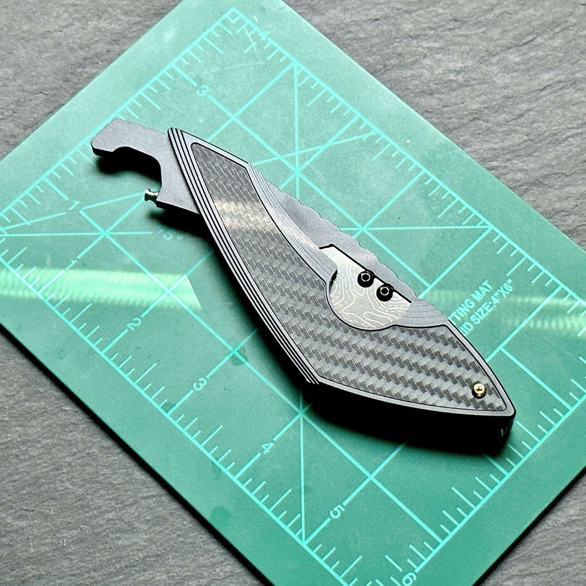 Stinger Topographic Utility Knife / Cigar Knife