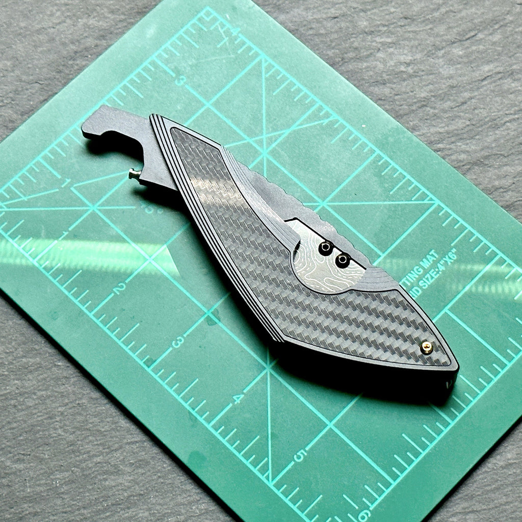 Comb: Stinger Topographic Comb, Hair Comb, Beard Comb, Grooming Comb, EDC