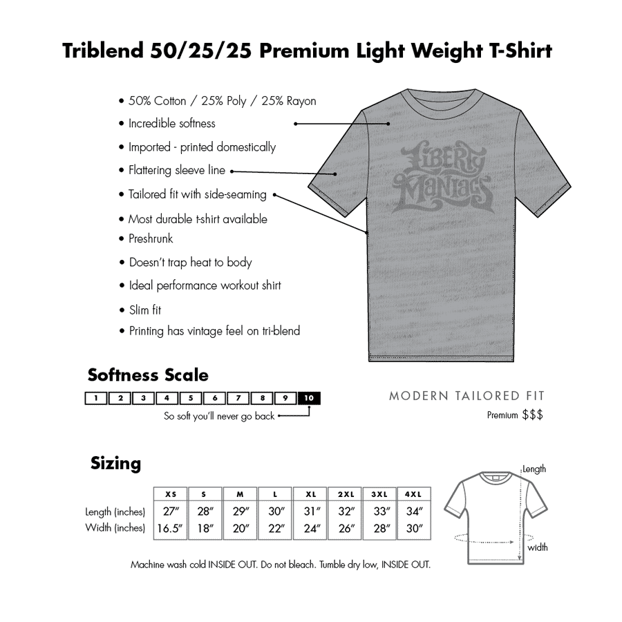 Teddy Roosevelt Laughing Triblend T-Shirt