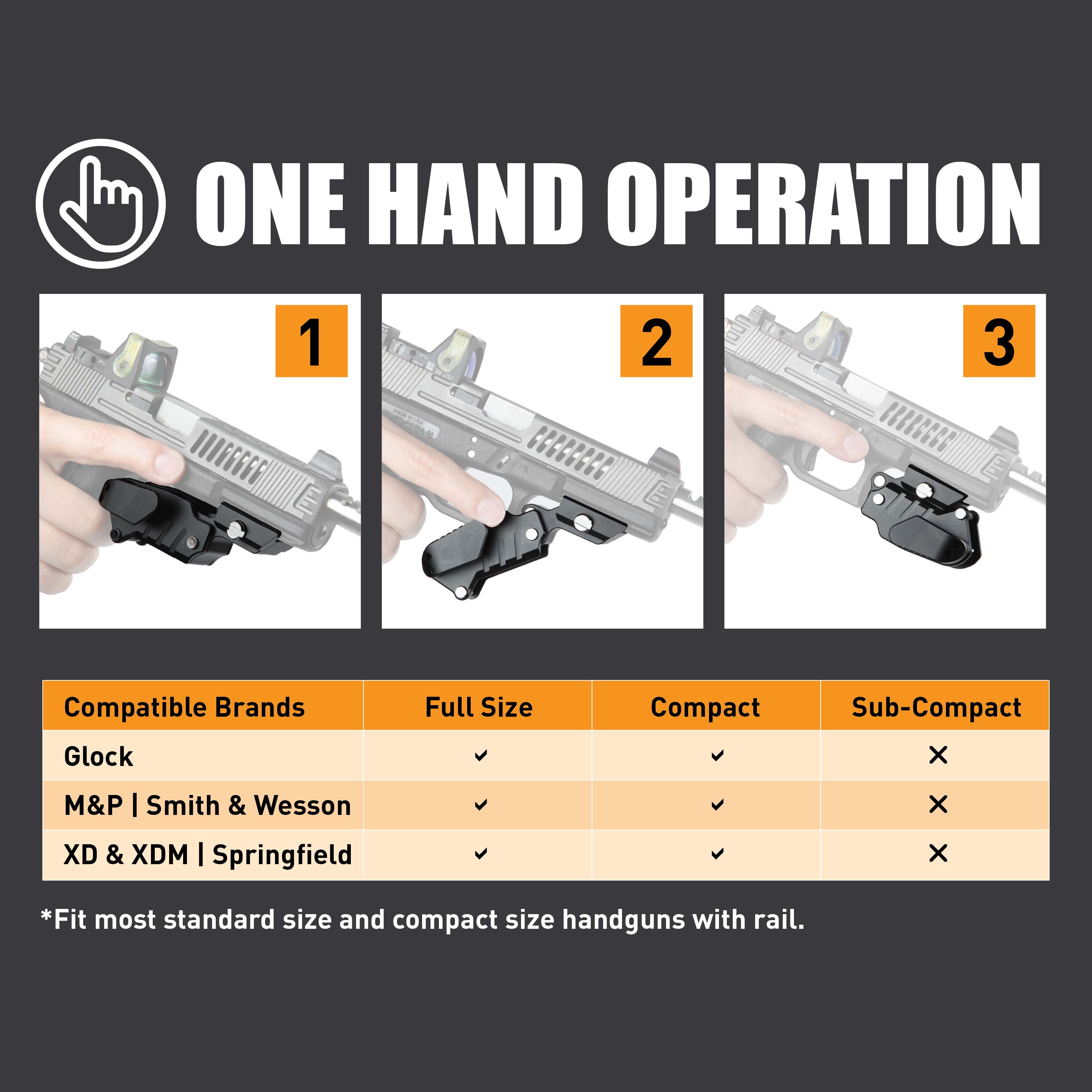 Stinger Concealment System: Trigger Guard Protection Cover, Belt Clip Minimalist Holster (Aluminum Body)