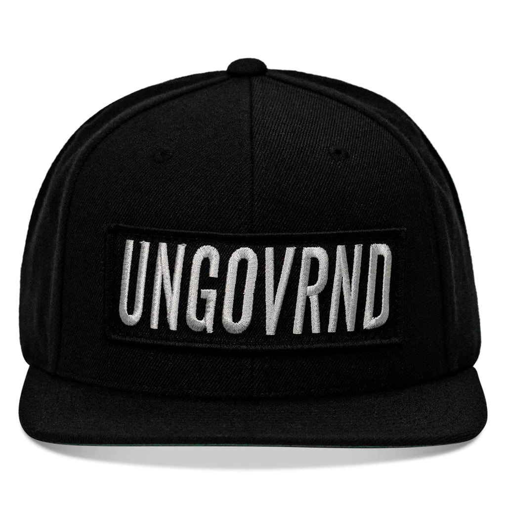 Ungovrnd Oversized Patch Flatbill SnapBack Hat