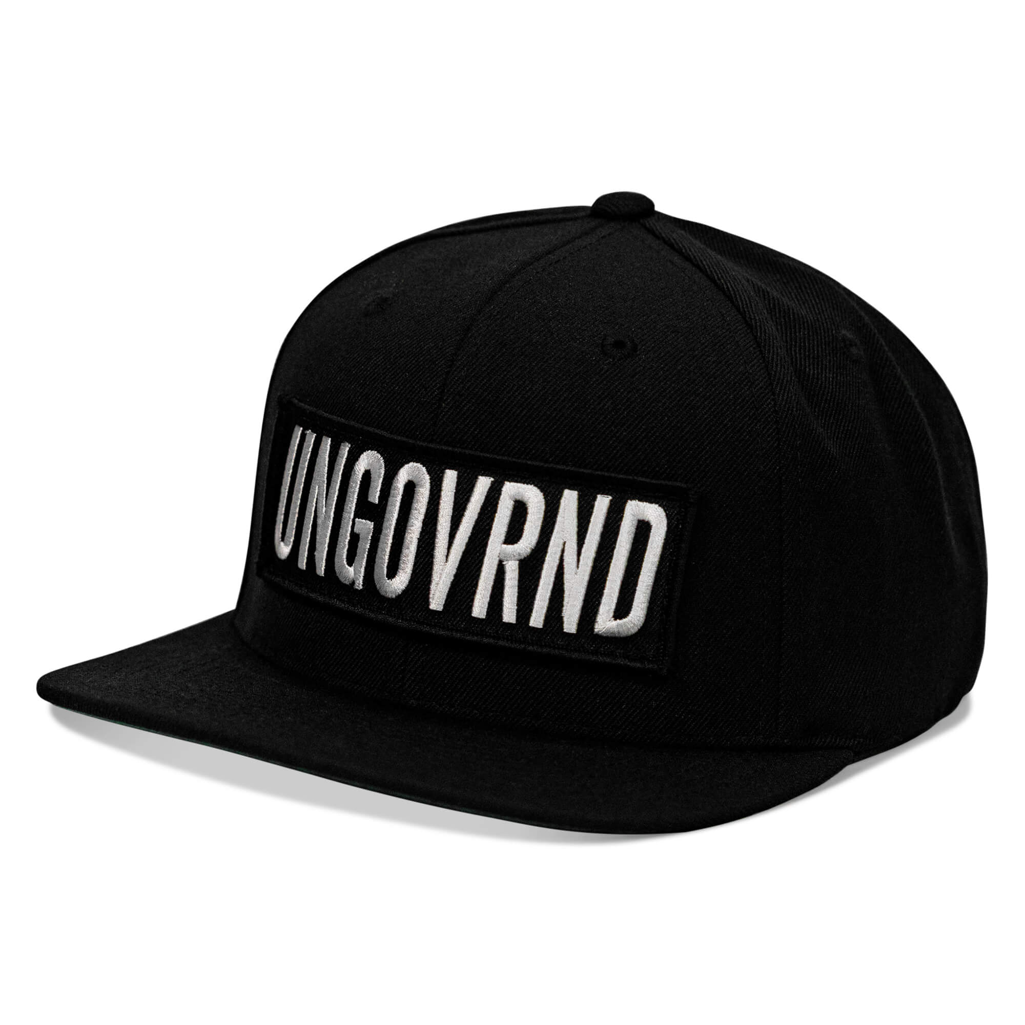 Ungovrnd Oversized Patch Flatbill SnapBack Hat