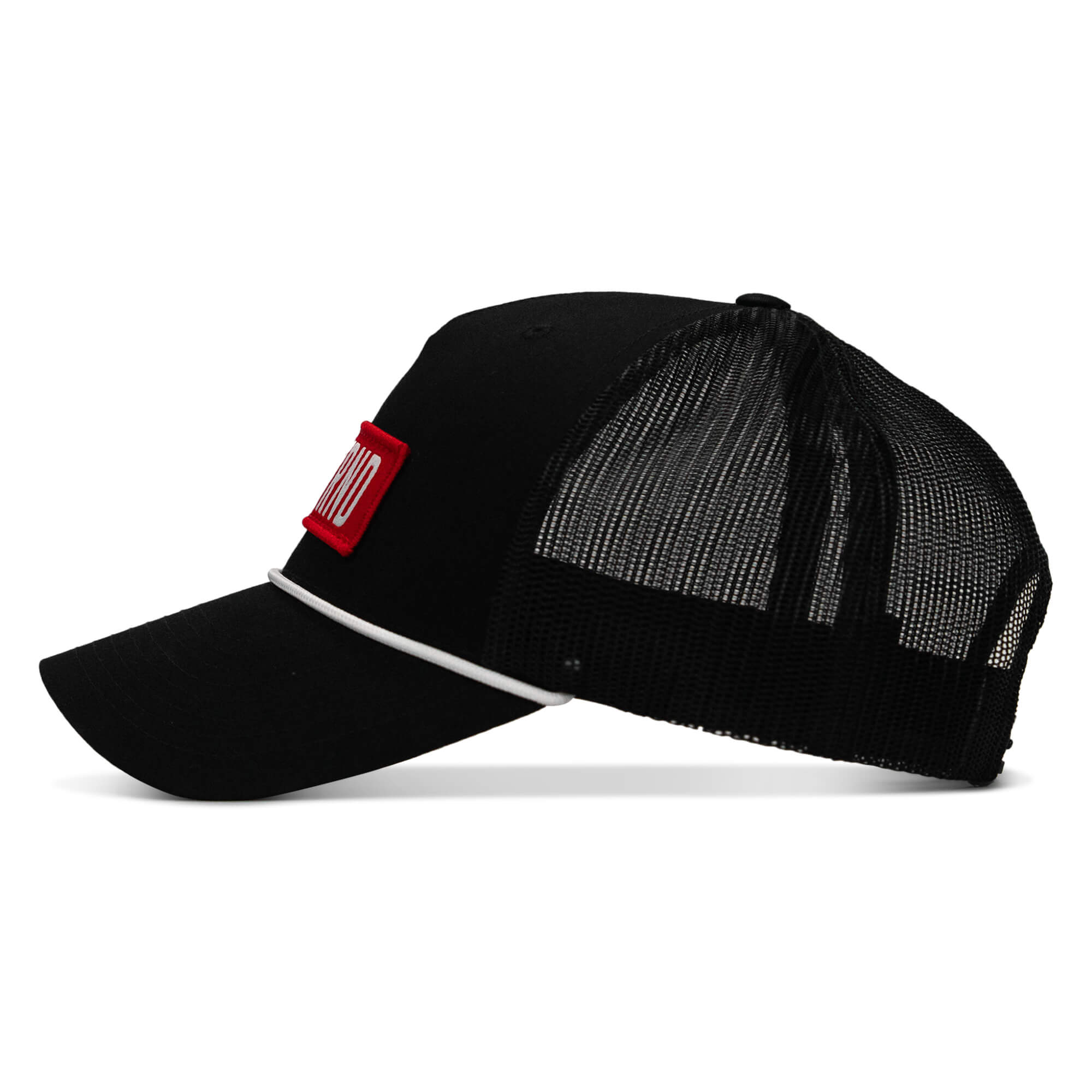 Ungovrnd Red Patch Rope Snapback Hat