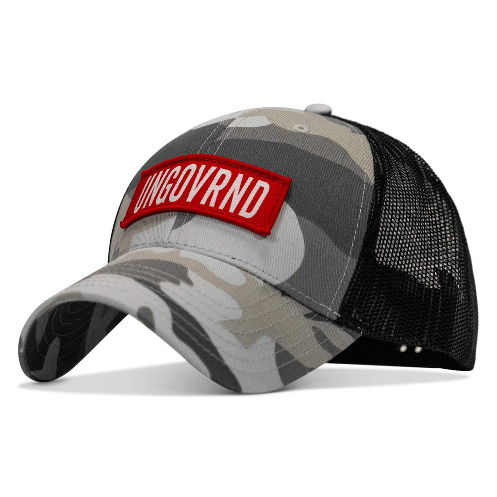 Ungovrnd Red Patch Snapback Hat