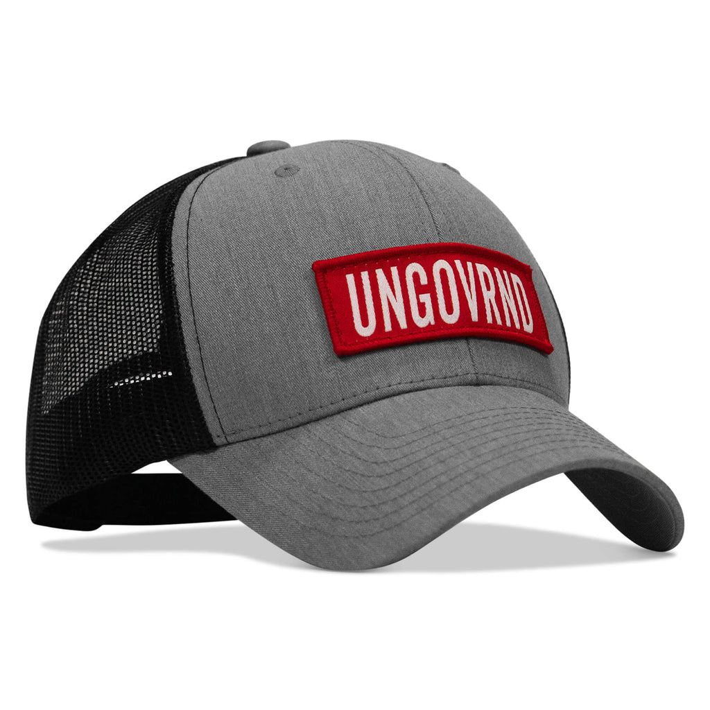 Ungovrnd Red Patch Snapback Hat