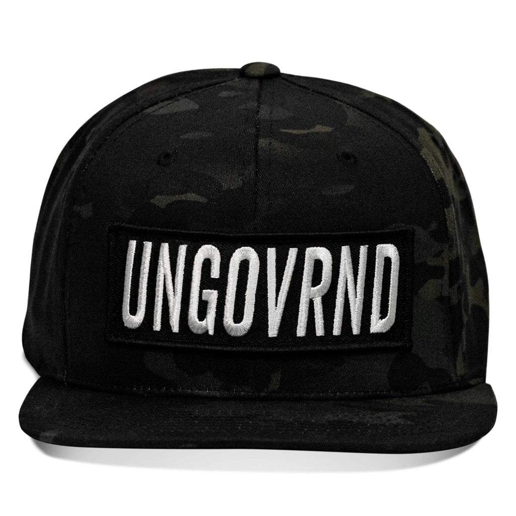 Ungovrnd Oversized Patch Flatbill SnapBack Hat