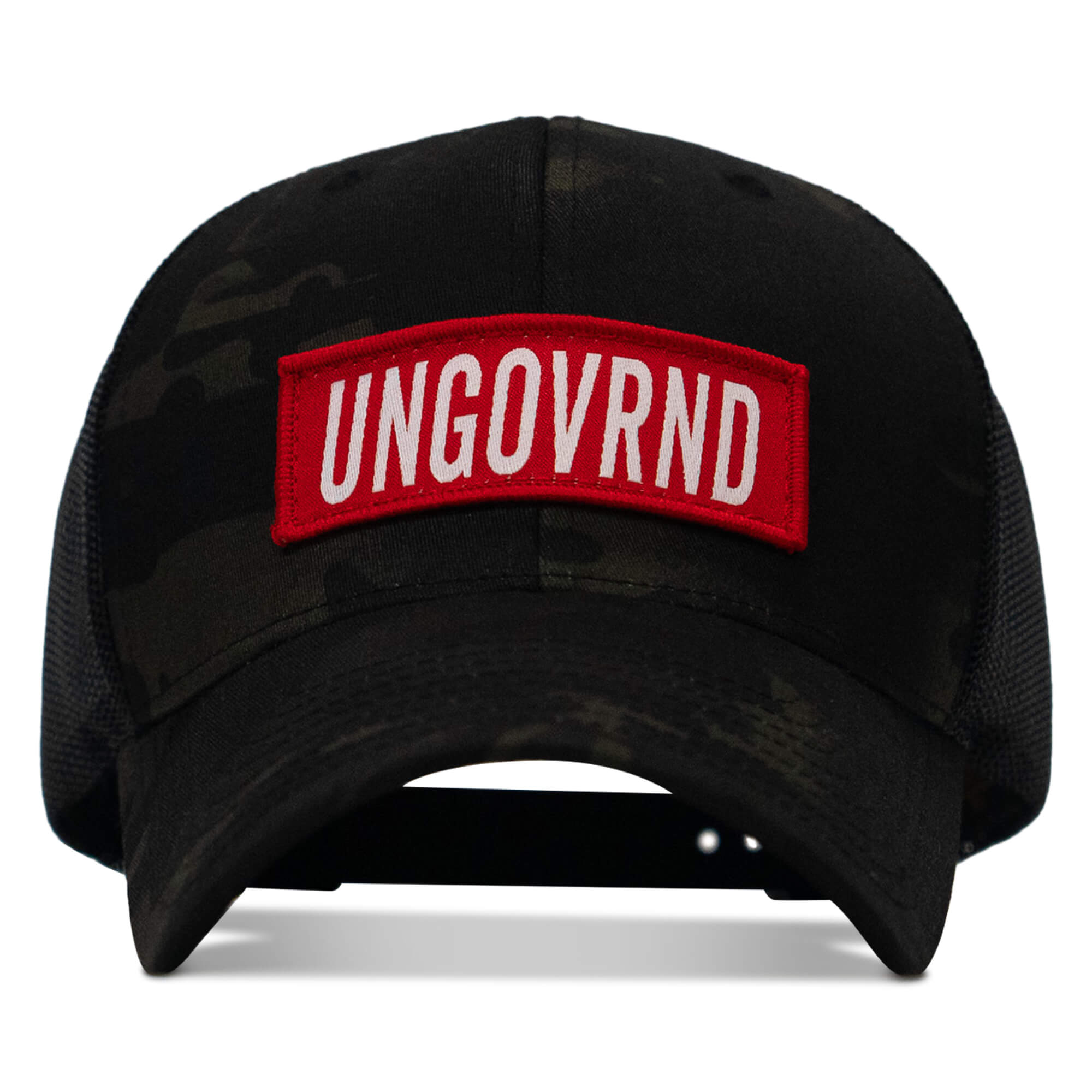 Ungovrnd Red Patch Snapback Hat