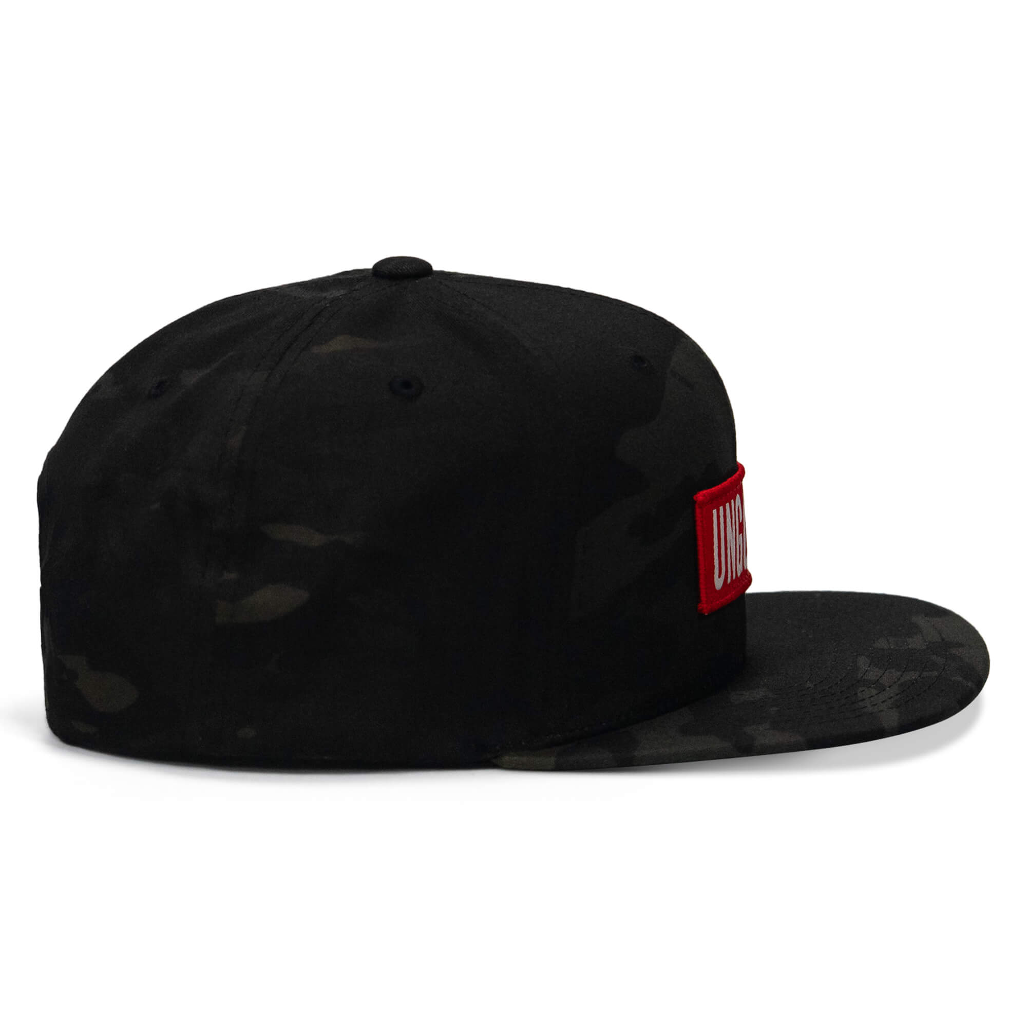 Ungovrnd Red Patch Flatbill SnapBack Hat