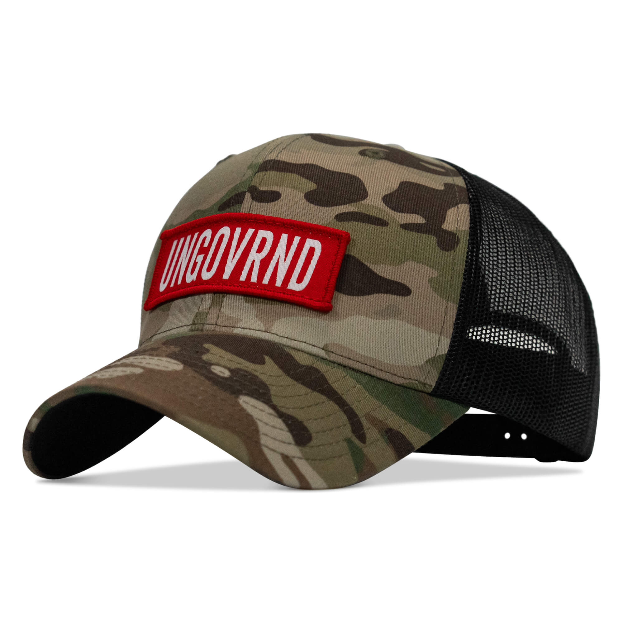 Ungovrnd Red Patch Snapback Hat