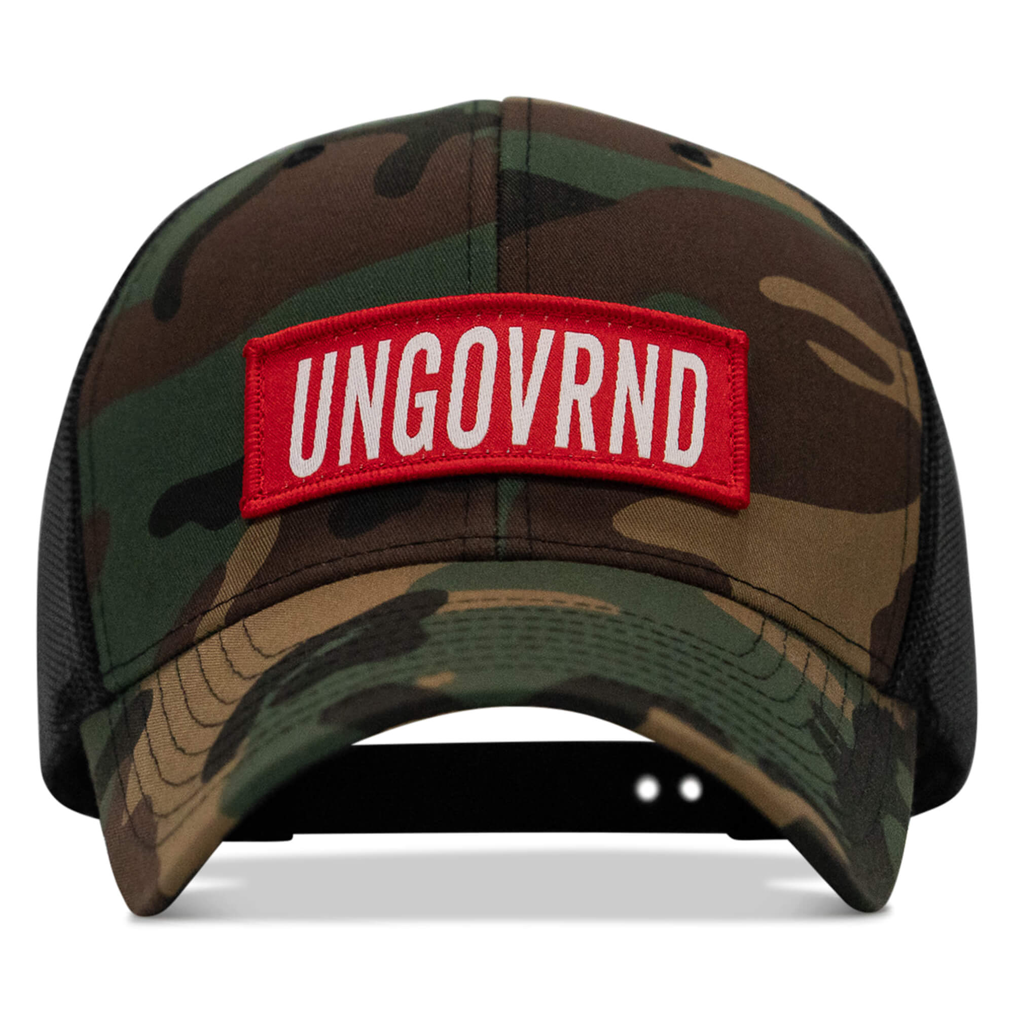 Ungovrnd Red Patch Snapback Hat