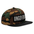 Ungovrnd Oversized Patch Flatbill SnapBack Hat