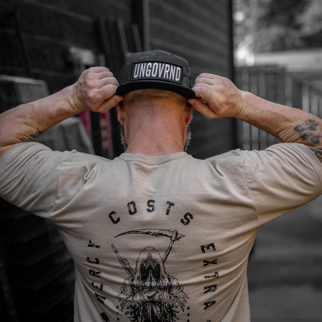 Ungovrnd Oversized Patch Flatbill SnapBack Hat