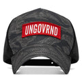 Ungovrnd Red Patch Five Panel Breacher Snapback Hat