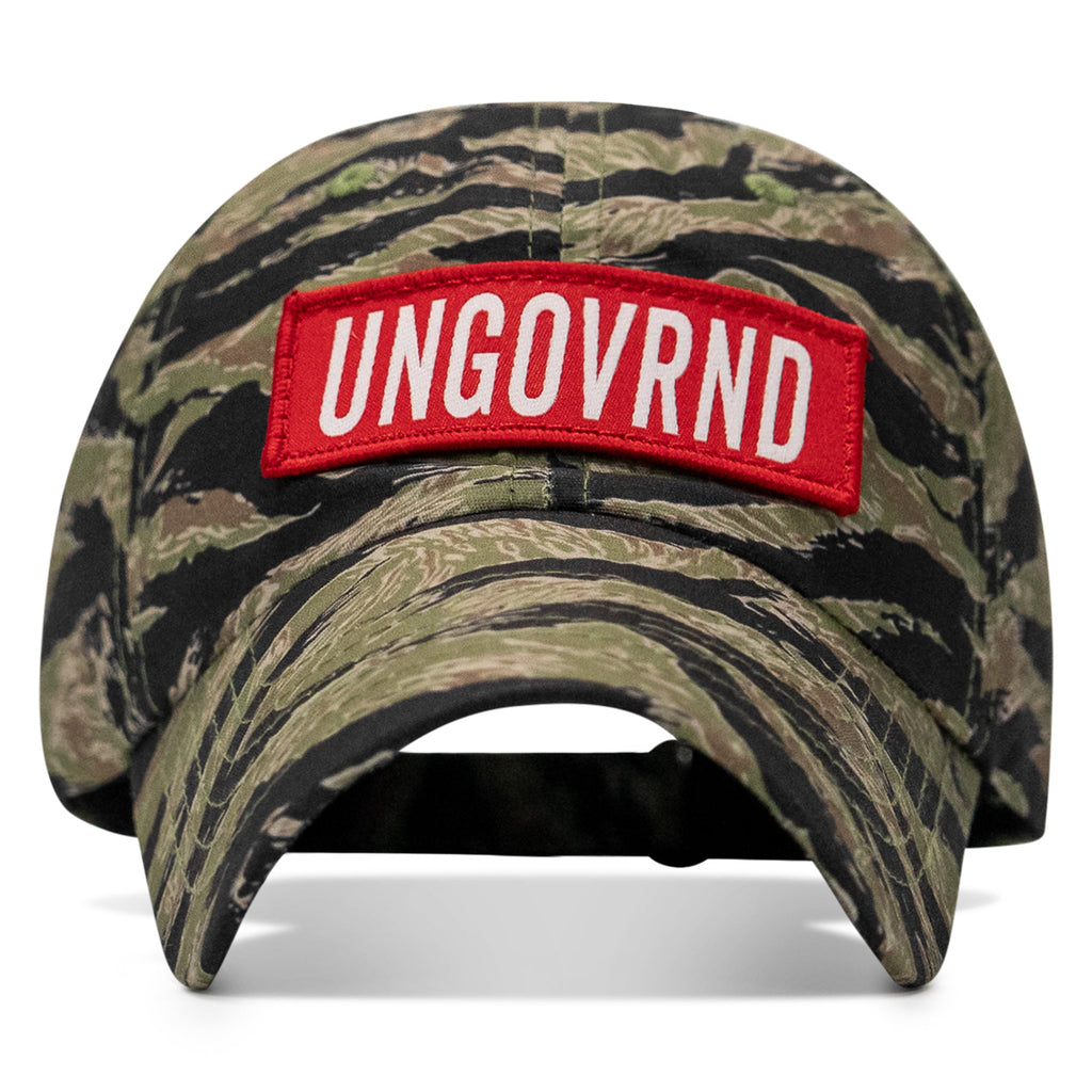 Ungovrnd Red Patch Ripstop Tactical Hat