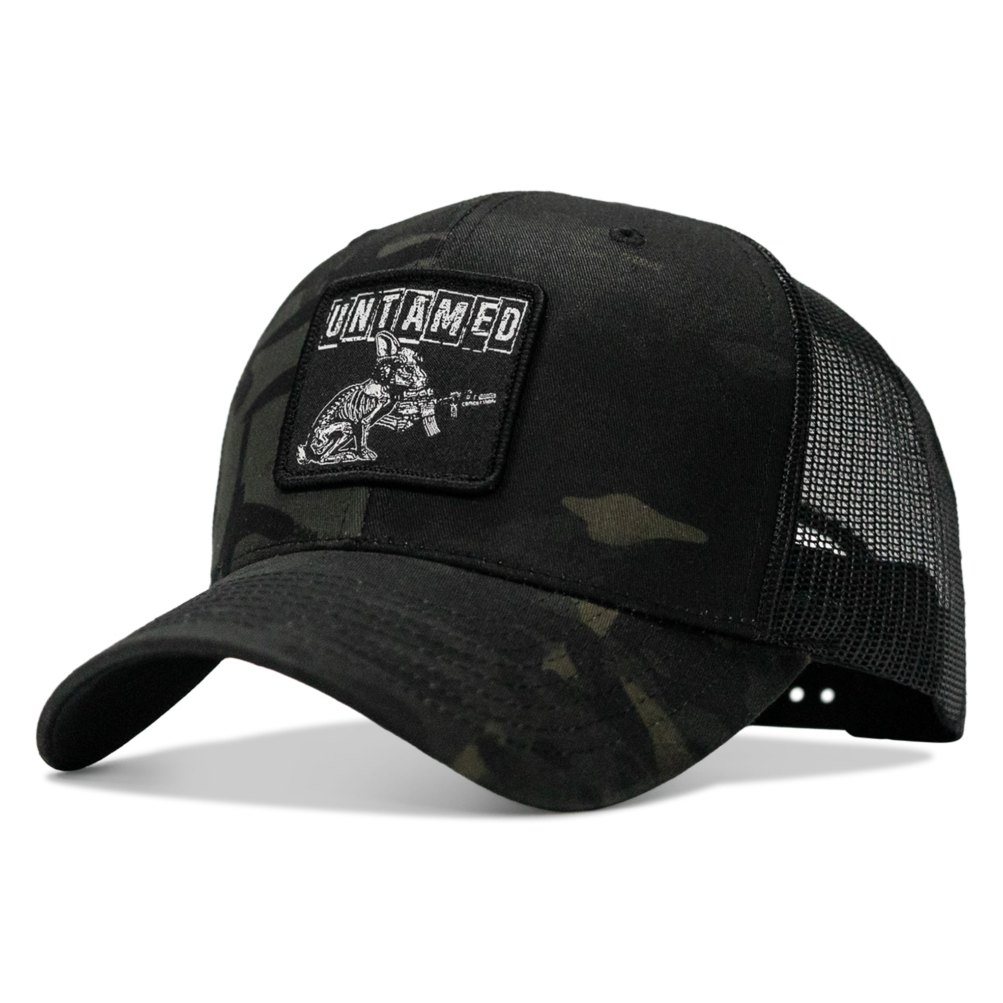 Untamed Rabbit Patch Snapback Hat