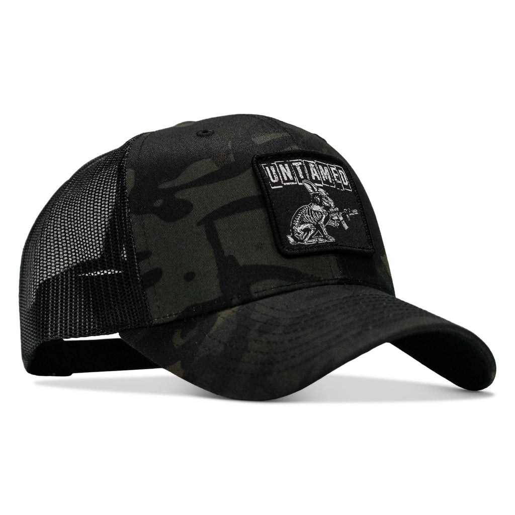 Untamed Rabbit Patch Snapback Hat